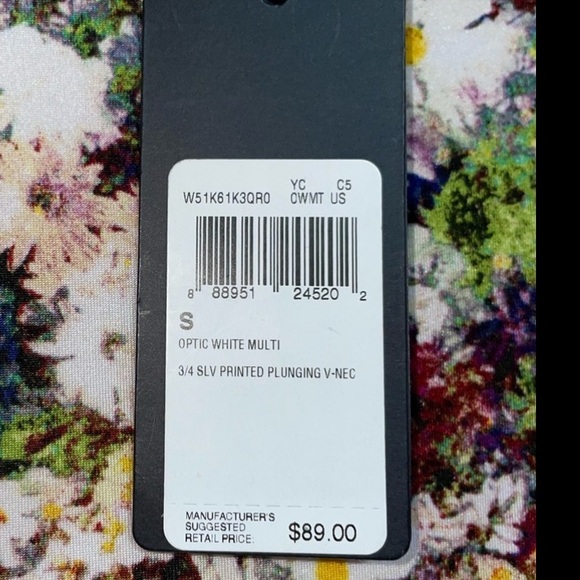 BRAND NEW GUESS DRESS PLUNGING V NECK, - Picture 8 of 8